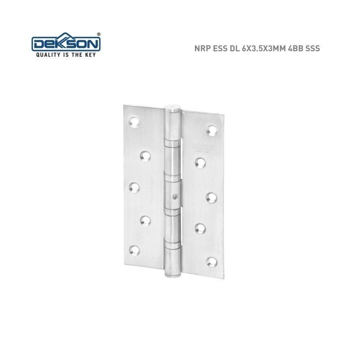 TERMURAH DEKKSON Engsel Pintu Kupu HINGE NRP ESS DL 6X3.5X3MM 4BB SSS - Image 2