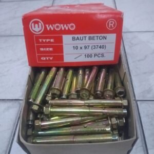 TERMURAH DYNABOLT 10X97 MM BAUT BETON ISI 150 PCS/KOTAK DINABOL M10