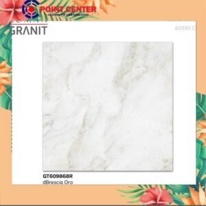 TERMURAH ROMAN GRANIT 60 X 60 GT609868FR DBRESCIA ORO (GLOSS)
