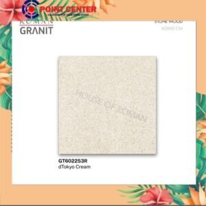 TERMURAH ROMAN GRANIT 60 X 60 GT602253R DTOKYO CREAM