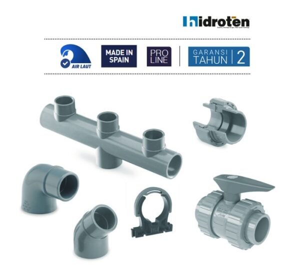 TERMURAH HIDROTEN KATUP U-PVC / KIT HEADDER KOLAM RENANG KOMPLIT