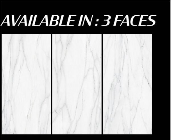 TERMURAH QUADRA GRANIT 320 X 160 BIG SIZE CALACATTA LINCOLN MATTE - Image 2