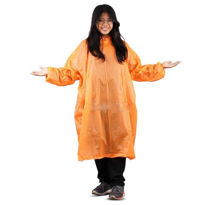 TERMURAH Elmondo Jas Hujan Karet Murah Ponco CERIA tipe 201 Dewasa - Image 4