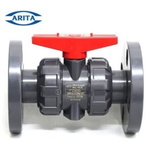 TERMURAH ARITA TRUE UNION BALL VALVE UPVC FLANGE JIS 10K 2 1/2 inch