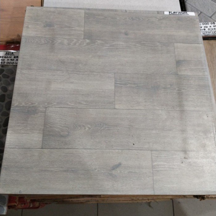 TERMURAH PLATINUM KERAMIK 40/40 ALASKA GREY - Image 2