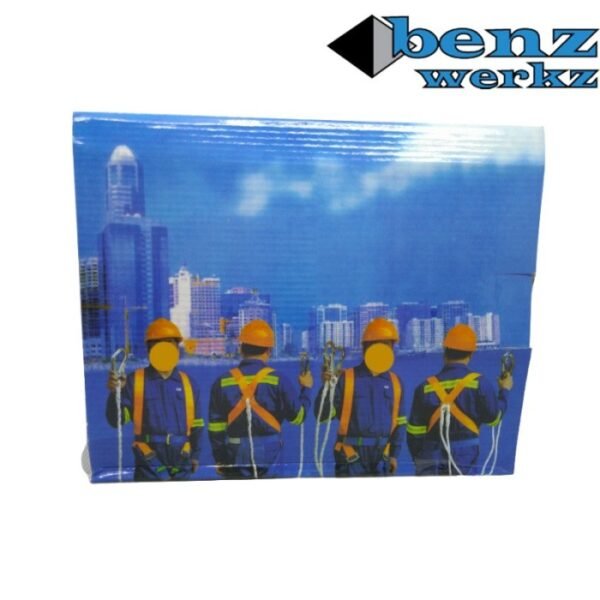 TERMURAH BENZ SAFETY BELT SABUK FULL BODY HARNESS DOUBLE HOOK - Image 3
