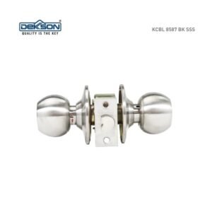 TERMURAH DEKKSON KCBL 8587 BK SSS Kunci Gagang Pintu Kamar Mandi