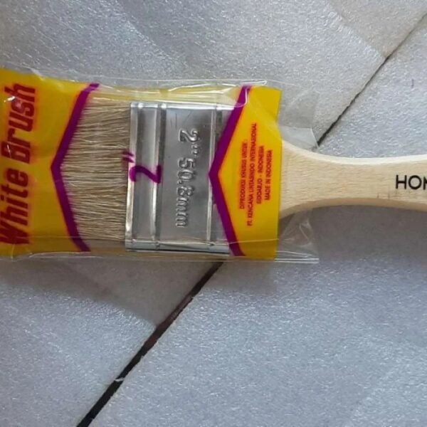 TERMURAH HOME CARE KUAS CAT WHITE BRUSH 2 INCHI - Image 3