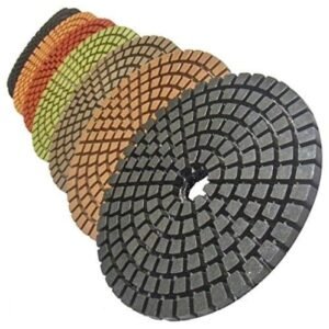 TERMURAH DIAMOND PAD TOKYO POLISHING PADS 4" POLES MARMER GRANIT