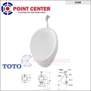 TERMURAH TOTO U104 URINAL / URINOIR COMPLETE SET