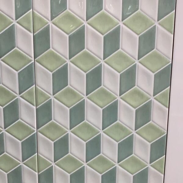 TERMURAH PLATINUM KERAMIK 25/40 BEATRIX GREEN EMBOSSED - Image 3