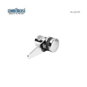 TERMURAH DEKKSON GLASS LOCK GL 622 CP Kunci Handle Knob Pintu Kaca