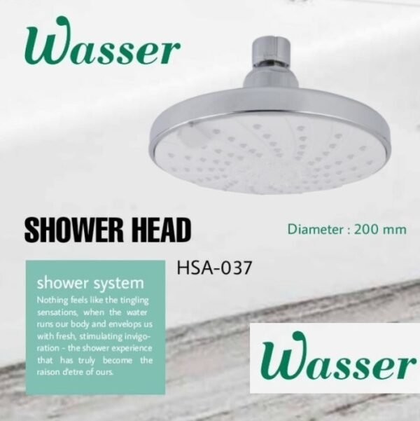 TERMURAH WASSER WASSER HSA-037 Kepala Shower / Head Shower
