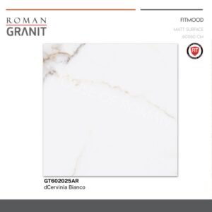 TERMURAH ROMAN GRANIT 60 X 60 GT602025AR DCERVINIA BIANCO