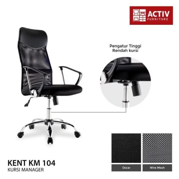 TERMURAH ACTIV FURNITURE KENT KM 104 KURSI MANAGER - Image 4