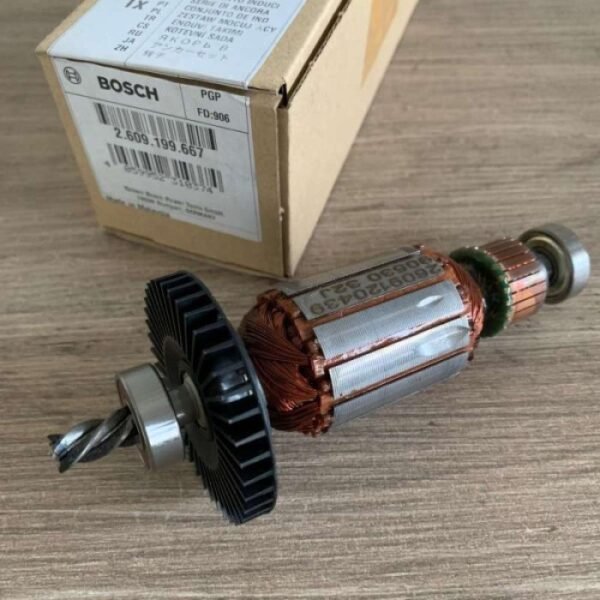 TERMURAH 2609199667 BOSCH ARMATURE GSB 13 GSB 13 RE SPAREPART ORIGINAL - Image 3