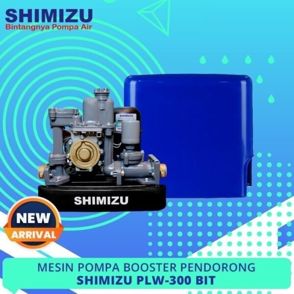 TERMURAH SHIMIZU MESIN POMPA AIR PENDORONG BOOSTER PUMP PLW-200 BIT