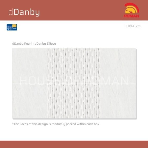 Termurah ROMAN KERAMIK dDanby Ellipse 30x60T W63849T - Image 5