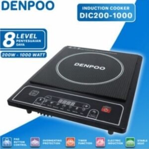 TERMURAH DENPOO KOMPOR LISTRIK INDUKSI TOUCHSCREEN COOKER DIC200-1000