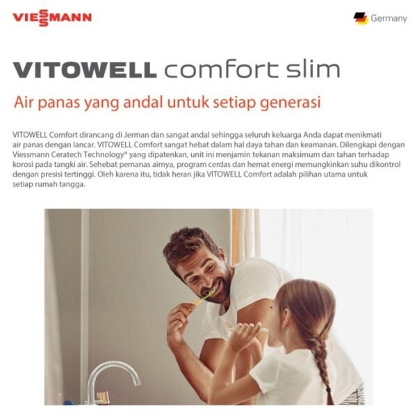 TERMURAH WATER HEATE VIESSMANN 20L 350W COMFORT SLIM PREMIUM P1 - Image 5