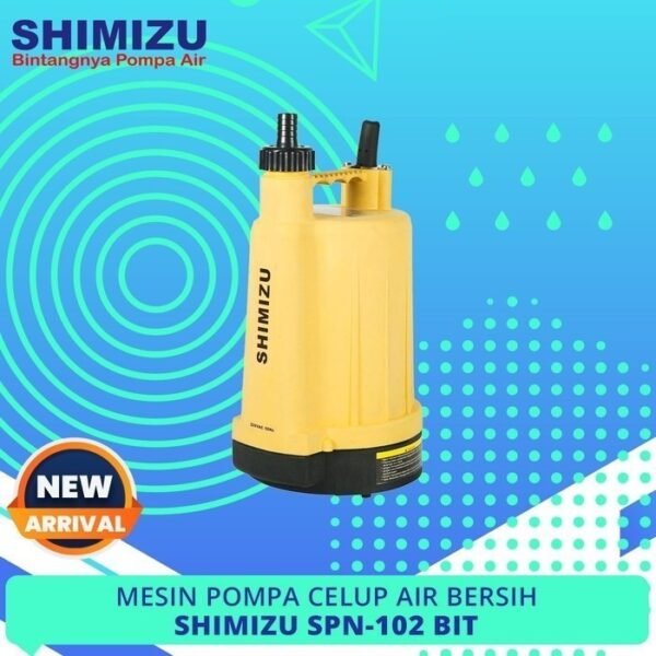 TERMURAH SHIMIZU MESIN POMPA CELUP AIR BERSIH SPN-102 BIT