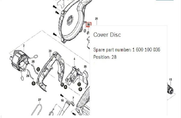 TERMURAH BOSCH ARMATURE GBL 800E / SPARE PART BOSCH - Image 2