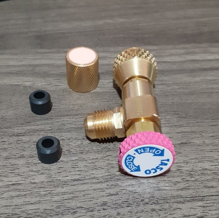 TERMURAH DAIKIN TASCO TAS0008 CHARGING VALVE R32 / R410A SPARE PART AC - Image 2
