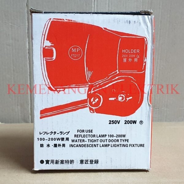 TERMURAH FITTING MP F 200 E27 LAMPU PAR TEMBAK SOROT PAR38 - Image 4