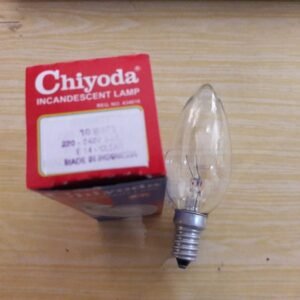 TERMURAH CHIYODA LAMPU / BOHLAM PIJAR E14 CLEAR 10W 10 WATT PUTIH