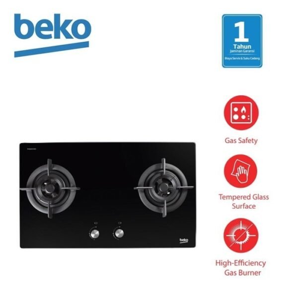 TERMURAH BEKO HISW 72225 SOB HOB KOMPOR GAS TANAM 2 TUNGKU 75CM - Image 2
