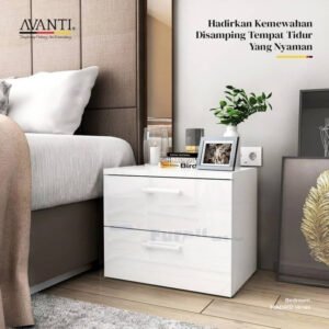 TERMURAH ACTIV FURNITURE AVANTI MADRID NK 60 NAKAS LEMARI SAMPING