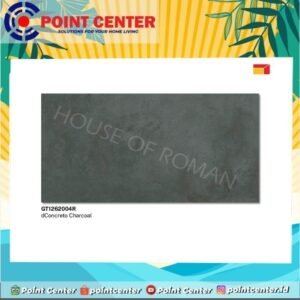 TERMURAH ROMAN GRANIT 60 X 120 GT1262004R DCONCRETO CHARCOAL
