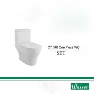 TERMURAH WASSER Kloset Duduk CT 840 STRAP 300 SET Toilet Kamar Mandi