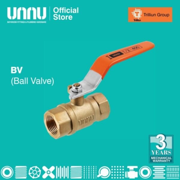 TERMURAH UNNU KRAN BALL VALVE - BV 3/4 INCHI - Image 2