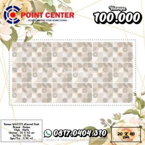 TERMURAH ROMAN KERAMIK 20 X 40 W40333 DCARMEL DUSK
