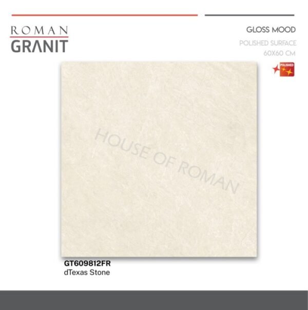 TERMURAH ROMAN GRANIT 60 X 60 GT609812FR DTEXAS STONE