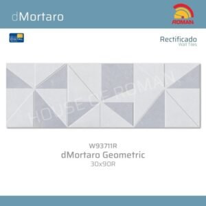 TERMURAH ROMAN KERAMIK 30 x 90R W93711R dMORTARO GEOMETRIC