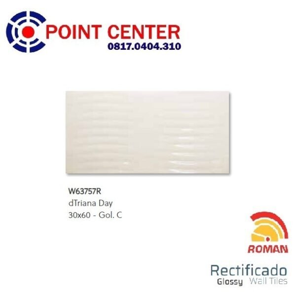 TERMURAH ROMAN KERAMIK 30 X 60 R W63757R DTRIANA DAY GOL C