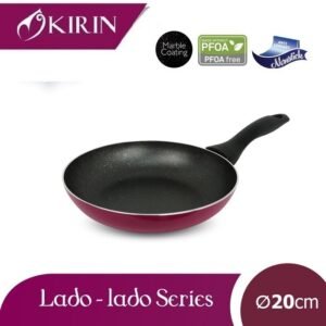 TERMURAH KIRIN LADO-LADO FRYPAN/WAJAN/TEFLON CLASSIC 20CM