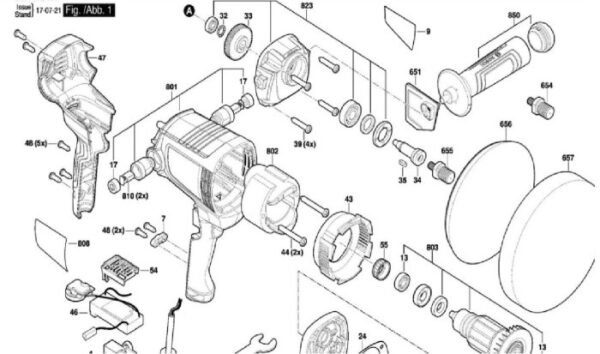 TERMURAH 1619PB1744 BOSCH SWITCH GPO 950 / SPARE PART BOSCH ORIGINAL - Image 3