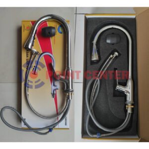 TERMURAH IGM IK 070 Kran Angsa Dapur Pull Out Kuningan  Panas Dingin