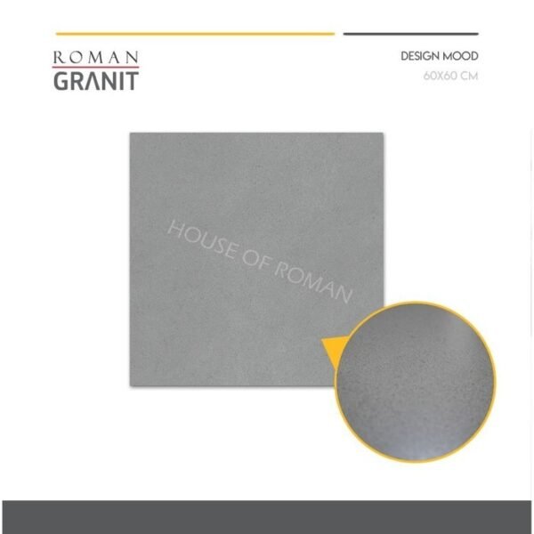 TERMURAH ROMAN GRANIT 60 X 60 GT602137R DDAYTON GREY - Image 3