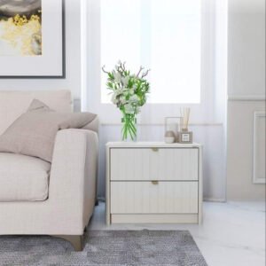 TERMURAH ACTIV FURNITURE MUNICH NK 60 MEJA NAKAS PUTIH MODERN