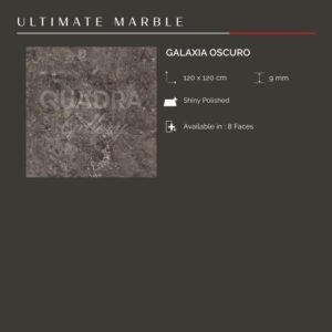 TERMURAH QUADRA GRANIT 120 X 120 BIG SIZE GALAXIA OSCURO