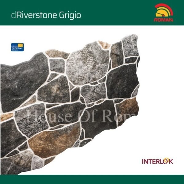 TERMURAH ROMAN INTERLOK 30 X 60 GL638047 DRIVERSTONE GRIGIO GOL AS - Image 5