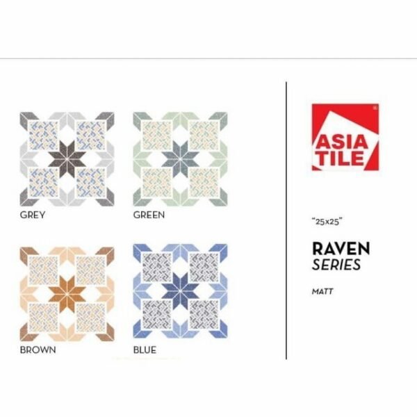 TERMURAH ASIA KERAMIK 25/25 RAVEN GREY - Image 3