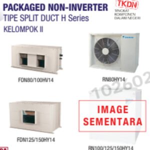 TERMURAH DAIKIN  SDN150H PACKAGED NON-INVERTER TIPE SPLIT DUCT 16.7 PK
