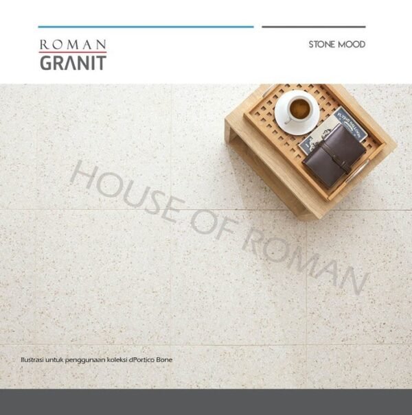 TERMURAH ROMAN GRANIT 60 X 60 GT602199R DPORTICO MOCHA - Image 2