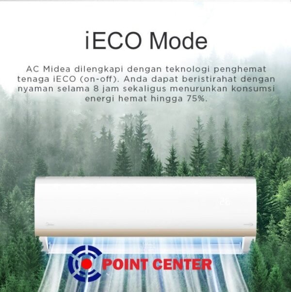 TERMURAH AC MIDEA INVERTER MSIAF-09CRDN2 1 PK - Image 4