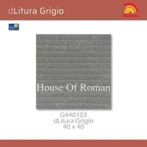 TERMURAH ROMAN KERAMIK 40 X 40 G440103 DLITURA GRIGIO GOL B